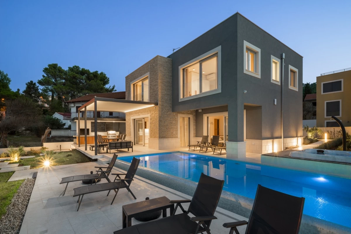 Villa Acadia E on Island of Ciovo near Trogir Croatia - Adriatic Luxury Villas