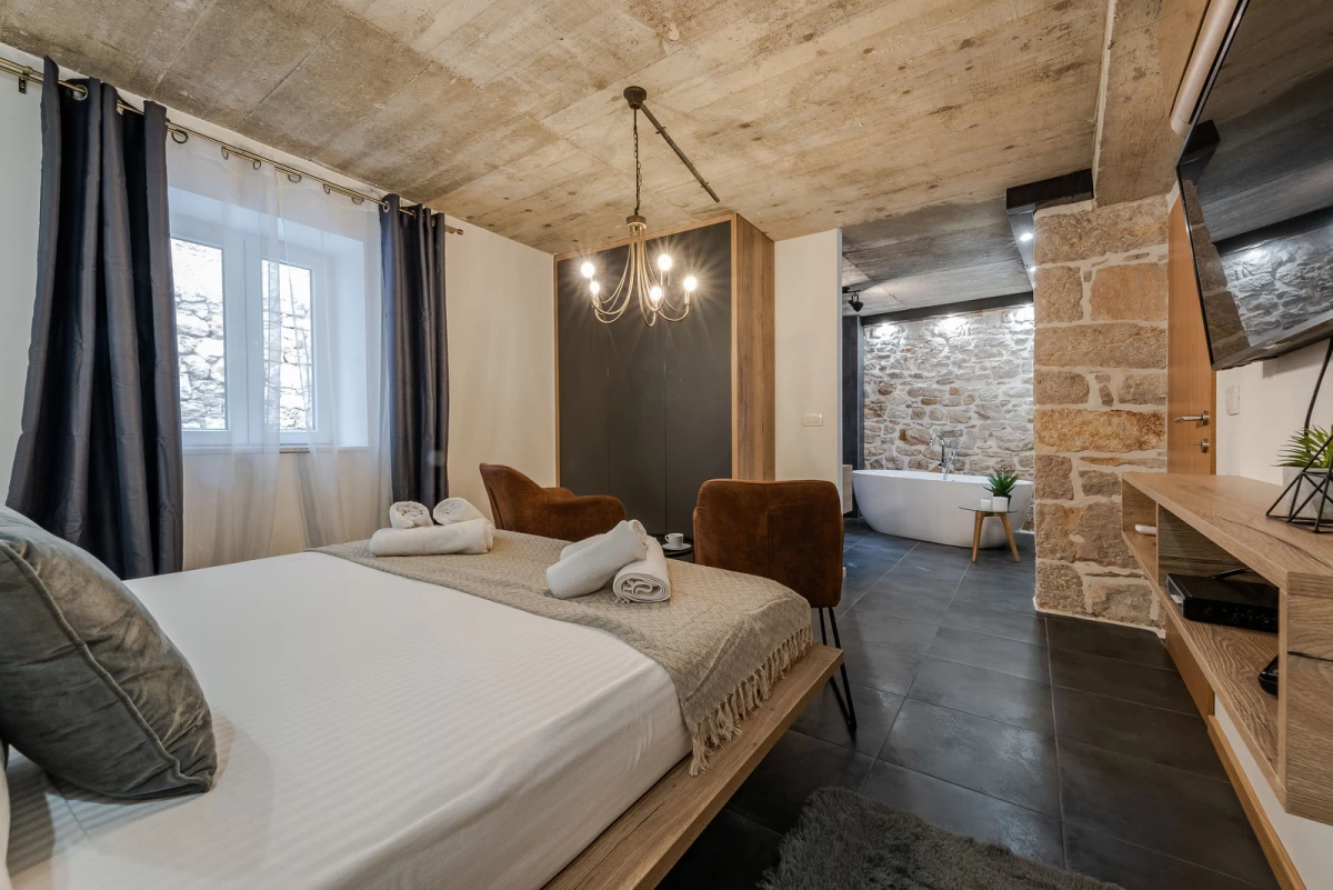 Bedroom in Villa Planita - Adriatic Luxury Villas
