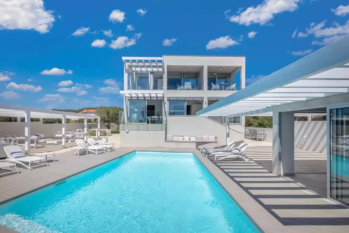 This Villa is one of the Villas in Croatia with pool for large groups. Here you can book a perfect, luxury holiday near the beach. Also we can offer you villas in Dubrovnik. Contact us! 