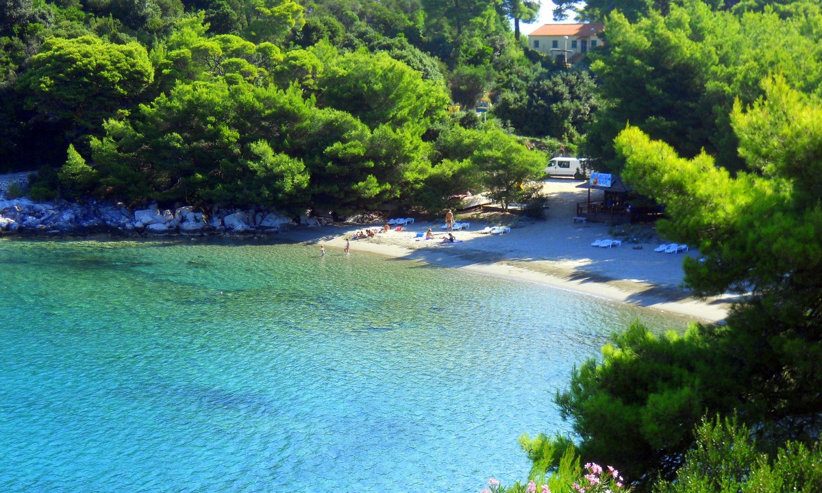 Saplunara Beach on Island of Mljet - Adriatic Luxury Villas