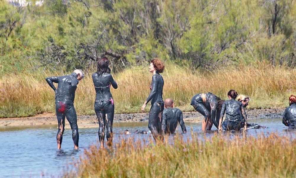 Medicinal Mud in Nin - Der königliche Strand, eines der schönsten Strände. Zaton Holiday Resort befindet sich in der Nähe.