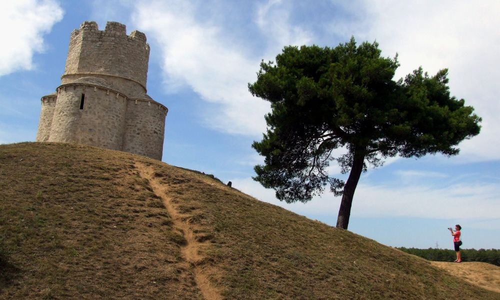 Church of St. Nicholas in Nin u blizini grada Zadra - Ovdje se nalazi smještaj u hrvatska.