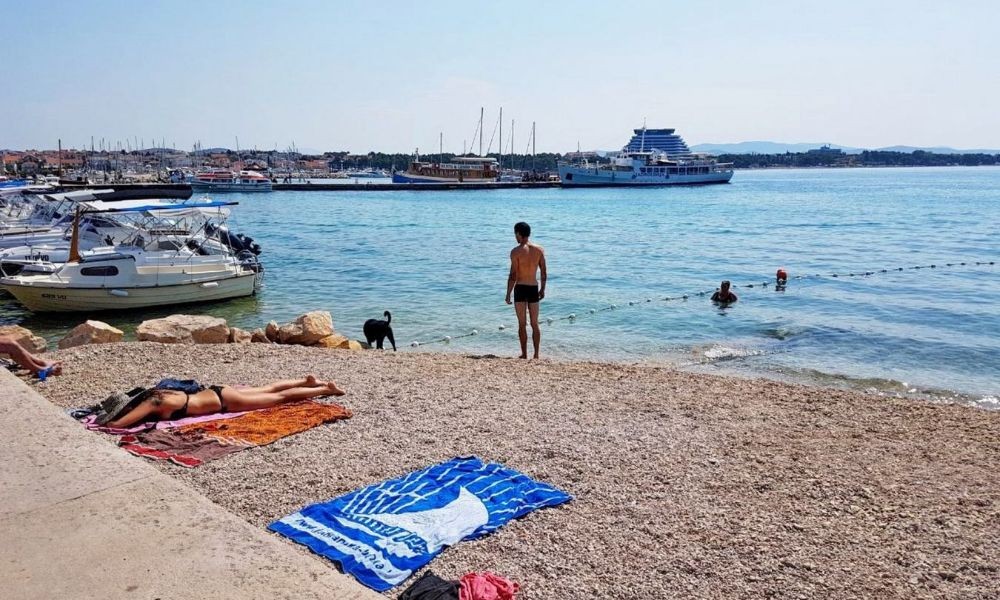 Beach Stara škola in Vodice - Adriatic Luxury Villas, Travel to Croatia if you like privacy and visit croatian Islands on which you can find apartments and hotel.