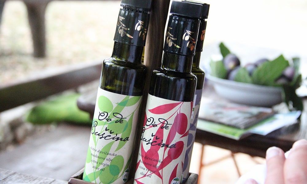 Oio de Buščina Extra Virgin Olive Oil - Adriatic Luxury Villas