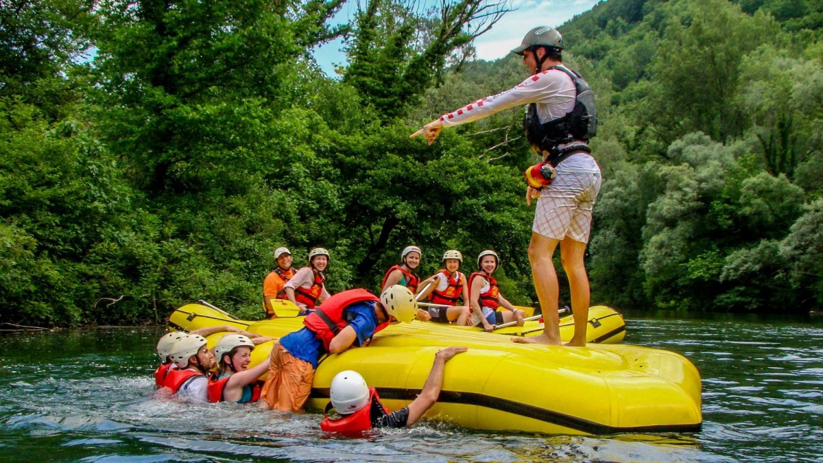 Rafting Cetina River Raftrek - Adriatic Luxury Villas