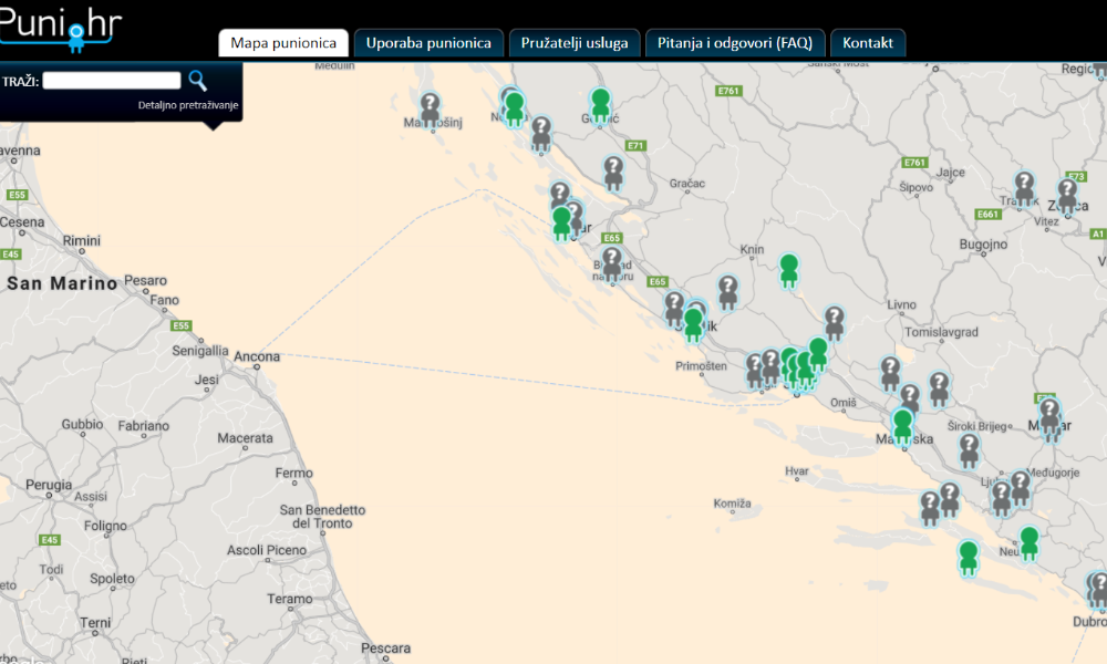 Croatian Telekom Charging Stations - Adriatic Luxury Villas