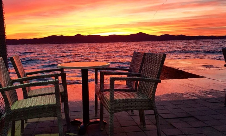 Porthos Flamingo Bar in Zadar Croatia - Adriatic Luxury Villas