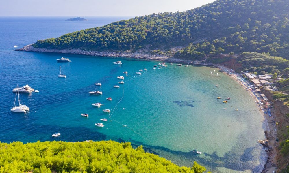 Strand Slunj auf der Insel Lopud bei Dubrovnik - Adriatic Luxury Villas