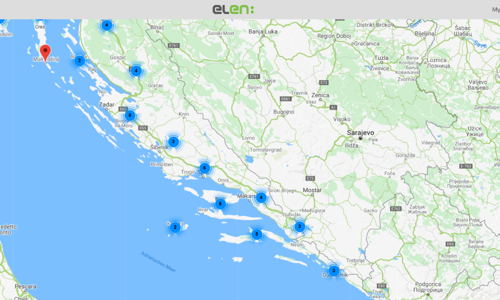 HEP Charging Stations in Croatia - Adriatic Luxury Villas