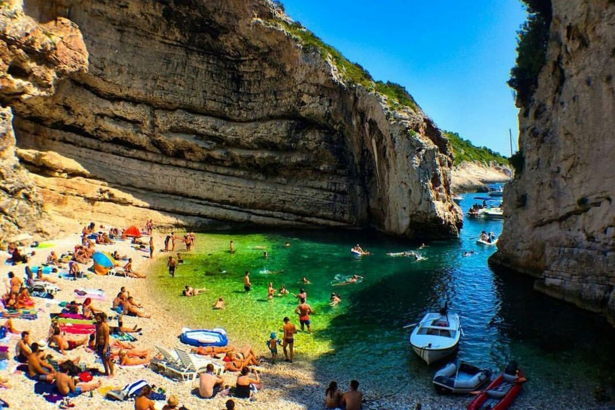 Stiniva Beach Island of Vis