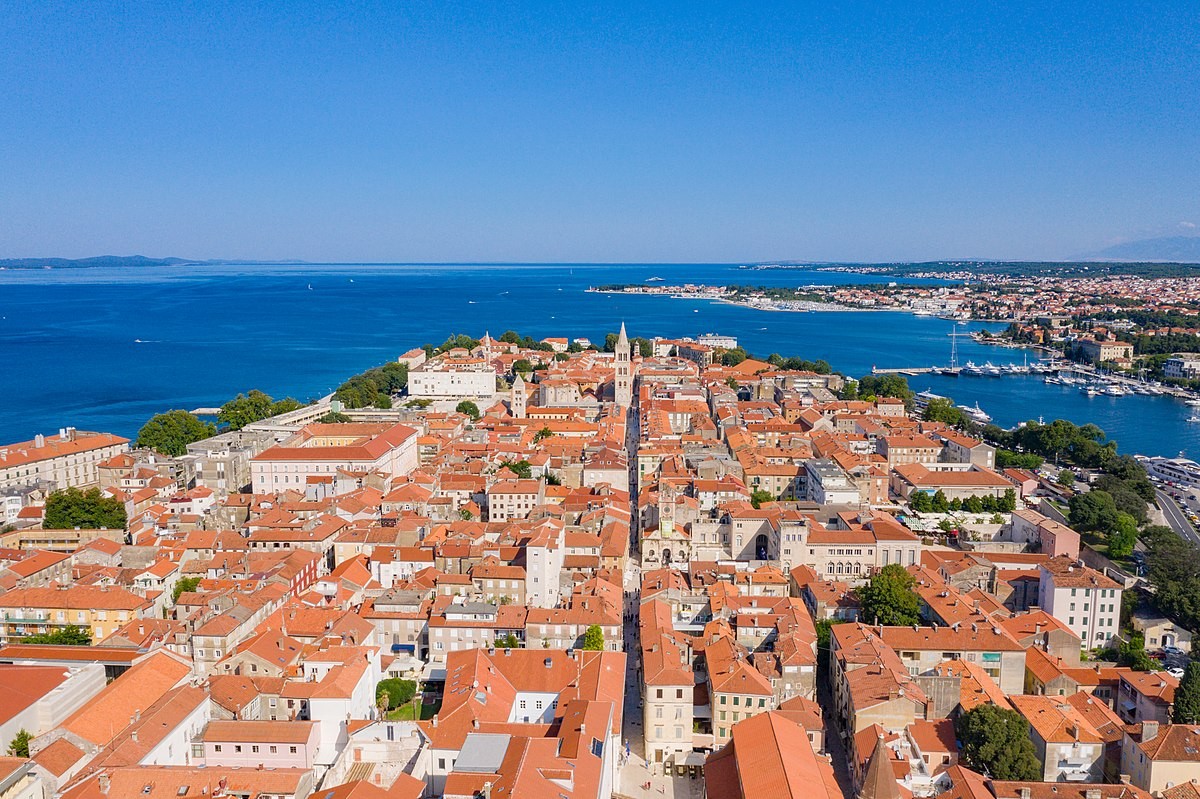 View on the Old Town of Zadar Croatia - Adriatic Luxury Villas