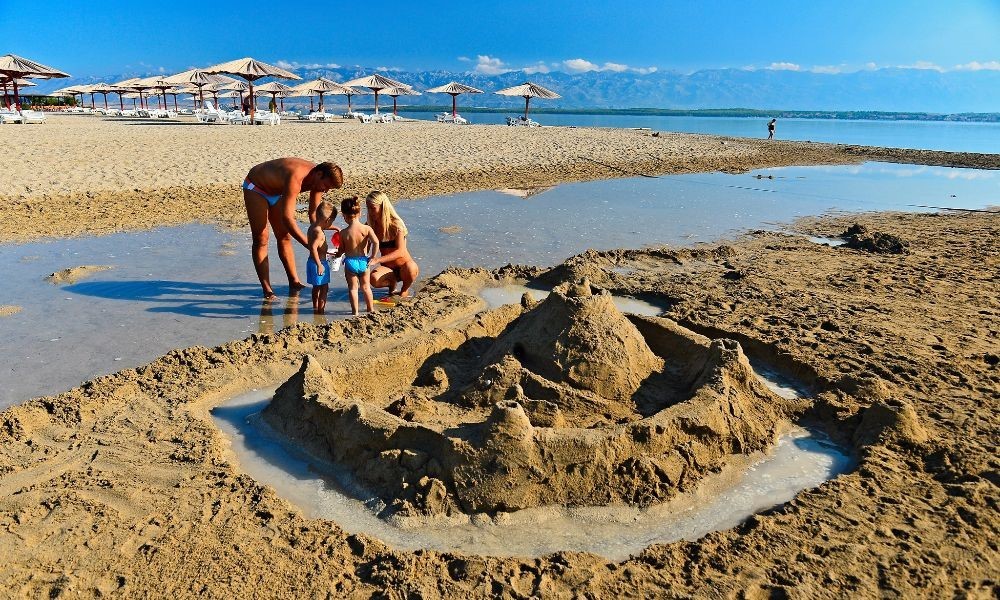 Sandy Queen's Beach near Nin & Zadar - Adriatic Luxury Villas