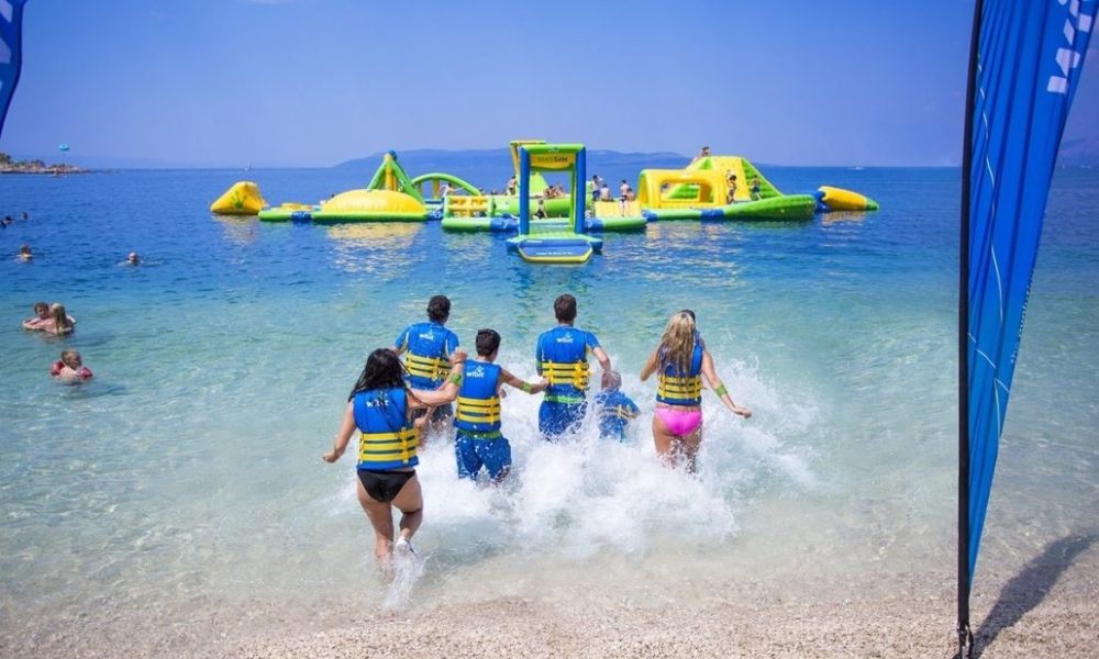 Obstacle Course in the Sea in Croatia - Adriatic Luxury Villas