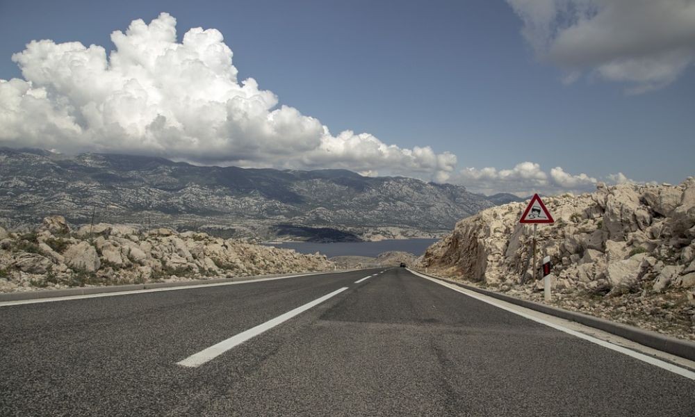 Road on the Island of Pag in Croatia - Adriatic Luxury Villas