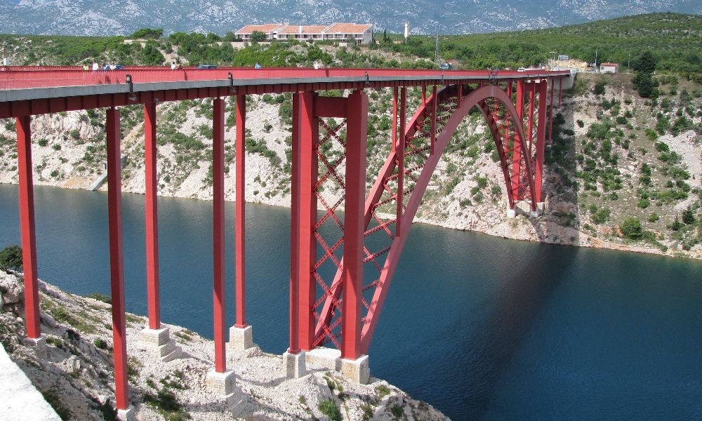 Maslenica Bridge near Zadar Croatia - Adriatic Luxury Villas