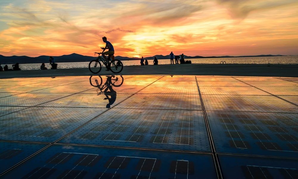 Sunset in Zadar Dalmatia - Adriatic Luxury Villas