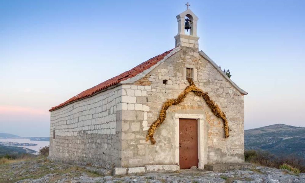 Chapel of Our Lady of the Snow in Marina near Trogir - Adriatic Luxury Villas