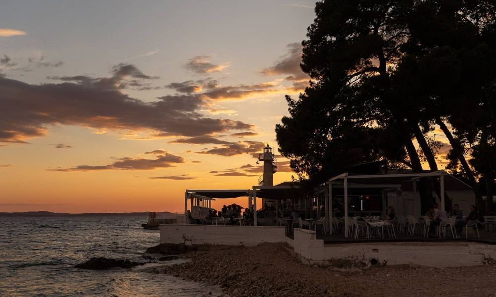 Beach Bar Bamboo in Zadar Croatia - Adriatic Luxury Villas