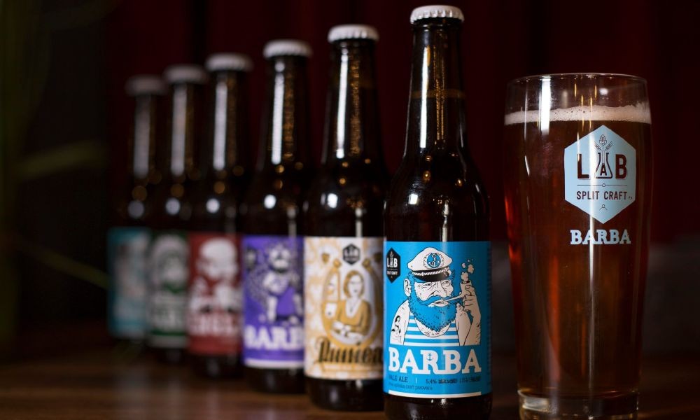 L.A.B Split Brewery Barba Beer - Adriatic Luxury Villas