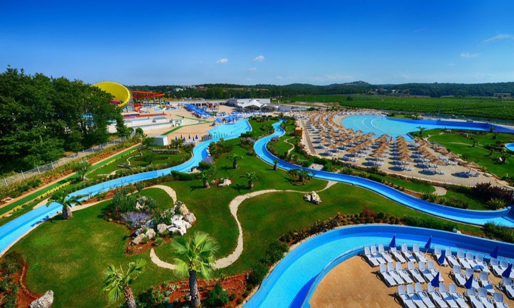 Water Park Aquacolors in Porec Croatia - Adriatic Luxury Villas