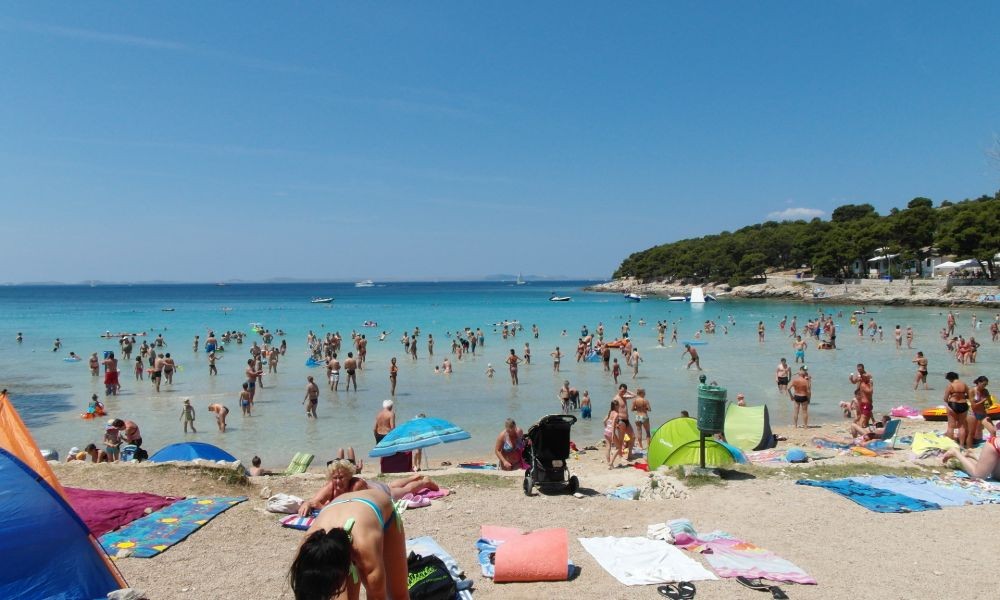 Slanica Beach on Island of Murter - Adriatic Luxury Villas