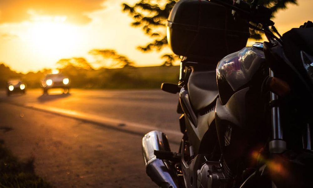 Motorcycling During Sunset in Croatia - Adriatic Luxury Villas