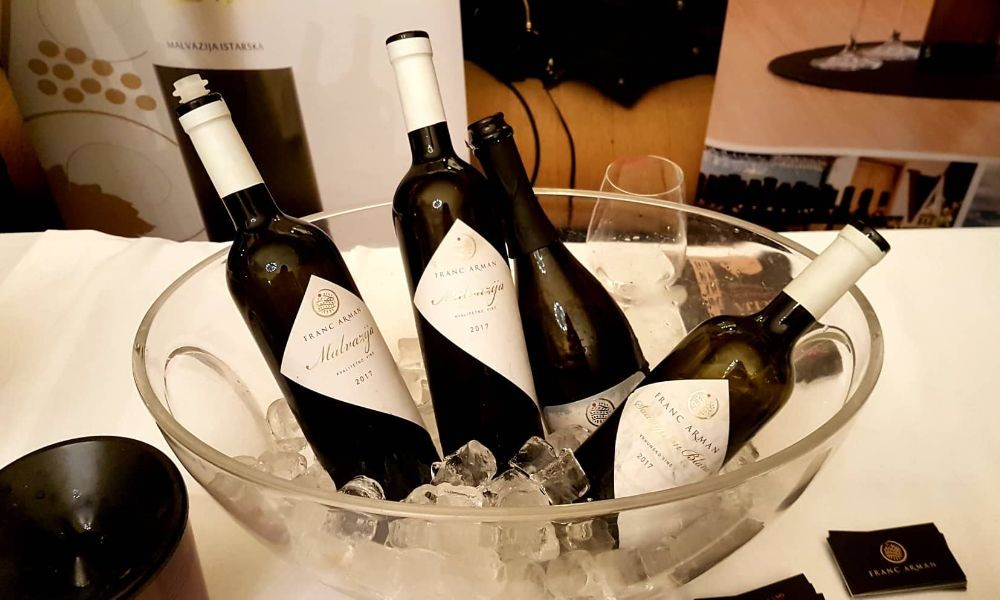 Franc Arman Sauvignon Blanc Wine - Adriatic Luxury Villas